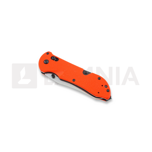 Coltello pieghevole Benchmade Triage, arancione, dentatura lama 915S-ORG