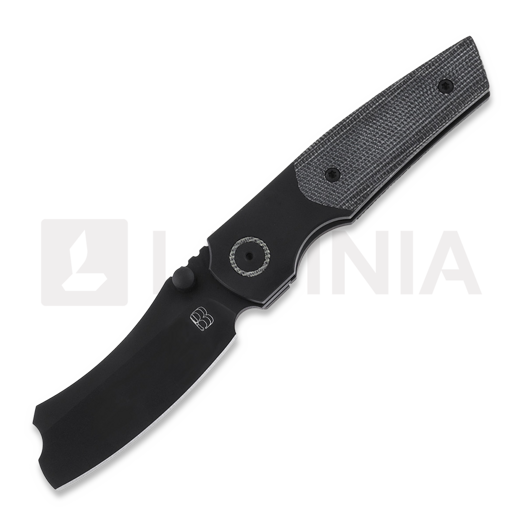 Складной нож Berg Blades Mini Barber DLC, black micarta