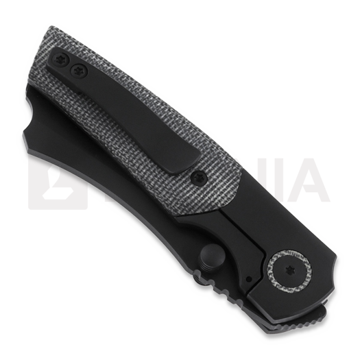 Zavírací nůž Berg Blades Mini Barber DLC, black micarta