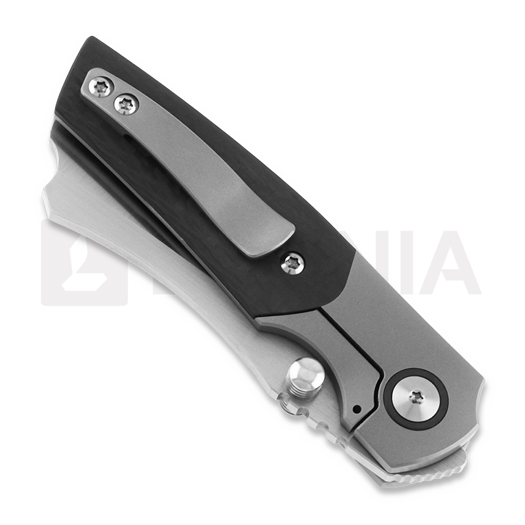 Zavírací nůž Berg Blades Mini Barber Satin, carbon fiber