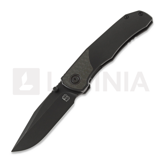 Nóż składany Berg Blades Pup, carbon black DLC