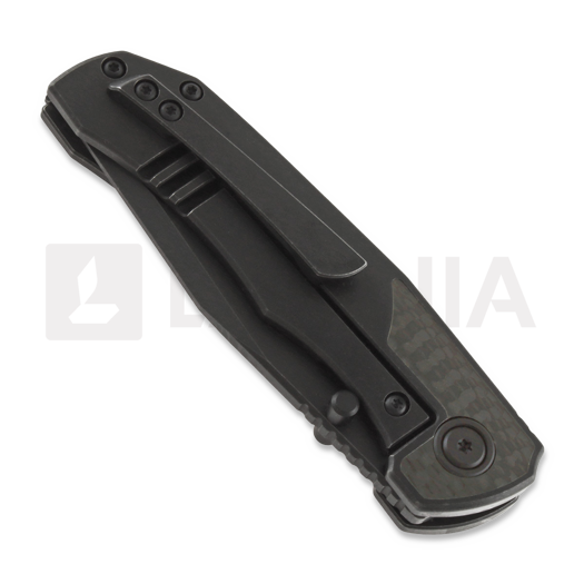 Berg Blades Pup sulankstomas peilis, carbon black DLC