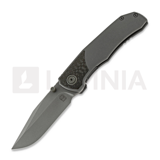 Berg Blades Pup foldekniv, carbon stonewash