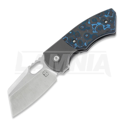 Nóż składany Berg Blades Slim Arctic Storm FatCarbon, satin