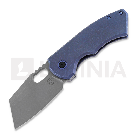 Berg Blades Slim Blue Ti foldekniv, stonewashed