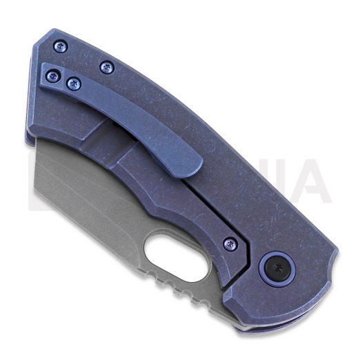 Berg Blades Slim Blue Ti kääntöveitsi, stonewashed