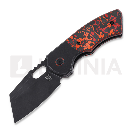 Berg Blades Slim Mars Valley FatCarbon 접이식 나이프, DLC
