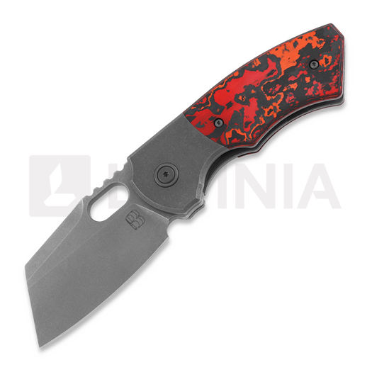 Berg Blades Slim Mars Valley FatCarbon kääntöveitsi, stonewashed