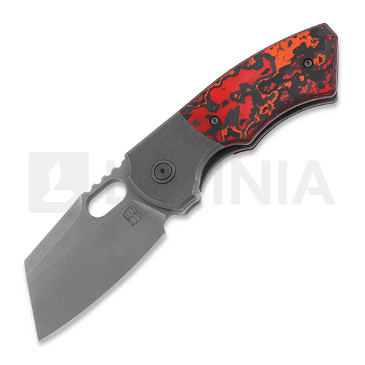 Berg Blades Slim Mars Valley FatCarbon foldekniv, stonewashed