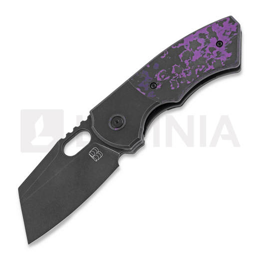 Berg Blades Slim Purple Haze FatCarbon fällkniv, DLC