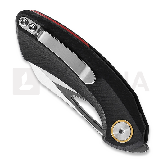 Bestech Bihai - Grey DLC Stonewash + Satin - G10, černá