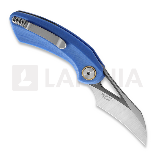 Bestech Bihai - Grey DLC Stonewash + Satin - G10, modrá