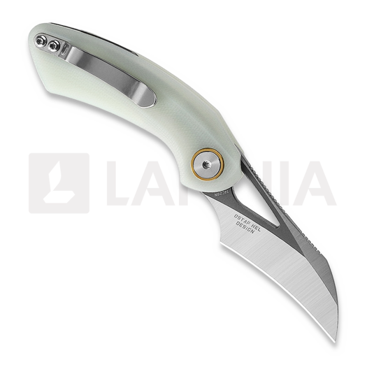 Bestech Bihai - Grey DLC Stonewash + Satin - G10, jade