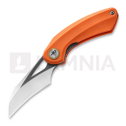 Bestech Bihai - Grey DLC Stonewash + Satin - G10, oranžs