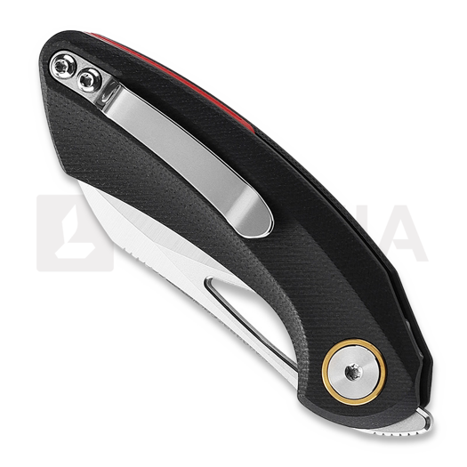 Bestech Bihai - Stonewash + Satin - G10, černá