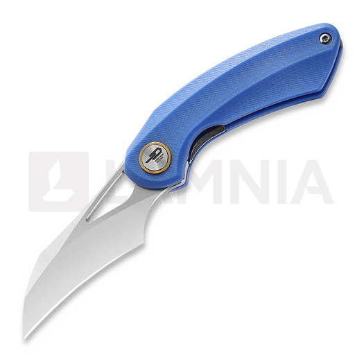 Bestech Bihai - Stonewash + Satin - G10, bleu
