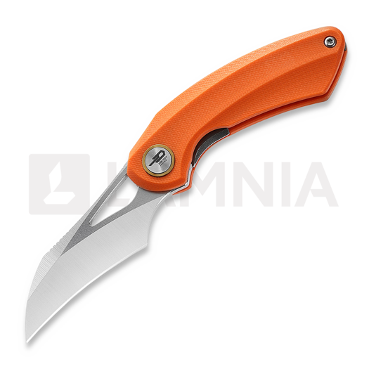 Bestech Bihai - Stonewash + Satin - G10, оранжевый