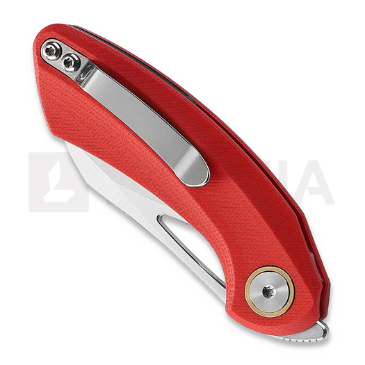 Bestech Bihai - Stonewash + Satin - G10, punainen