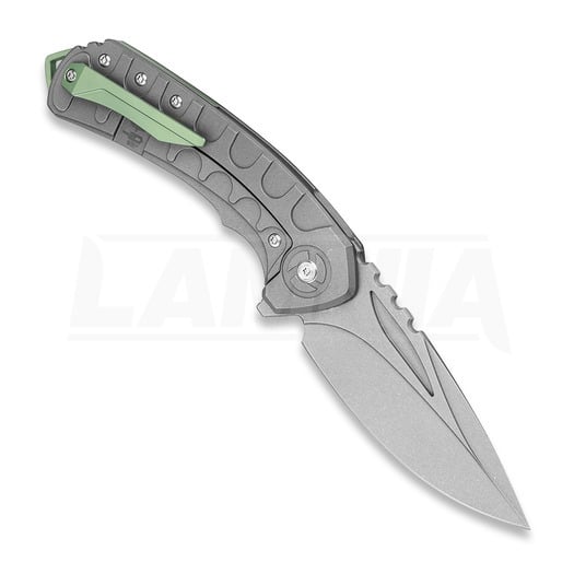 Liigendnuga Bestech Buwaya - Blastwash - Titanium, roheline