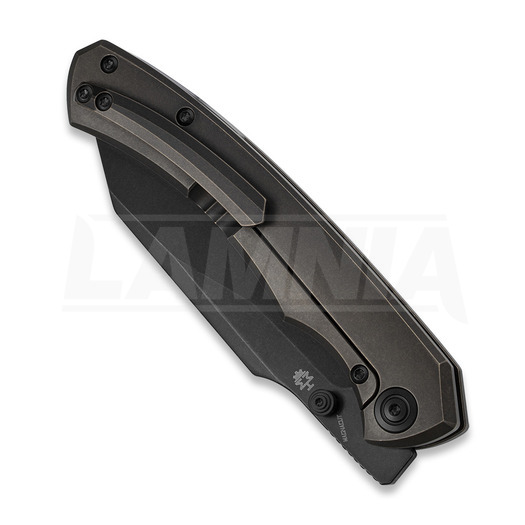 Bestech Clastic - Blackwash - Titanium sulankstomas peilis, black bronze