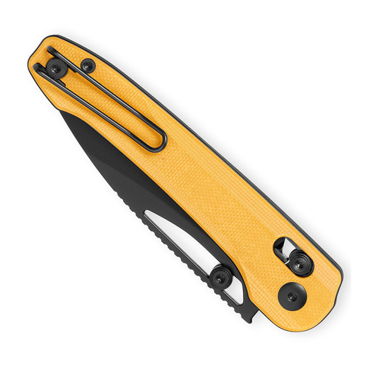 Складной нож Bestech Cobber - Black PVD - G10, жёлтый