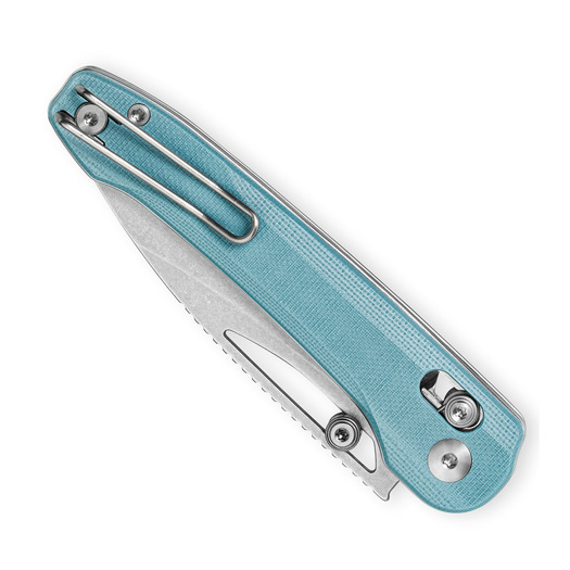 Bestech Cobber - Stonewash - G10 접이식 나이프, light blue
