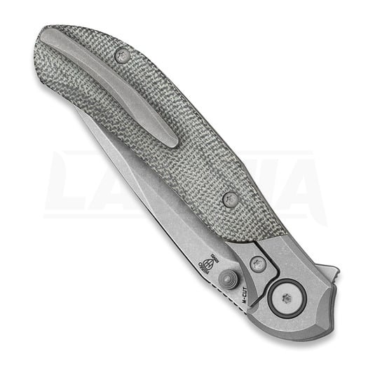 Bestech Constellation - Blastwash - Micarta k&auml;&auml;nt&ouml;veitsi, musta