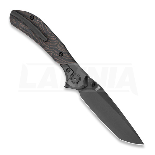 Bestech Constellation - PVD - G10 k&auml;&auml;nt&ouml;veitsi, thin line pattern