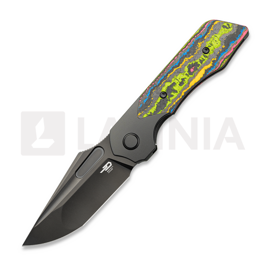 Navalha Bestech Dactyl - DLC - 80S-2 Camo Carbon