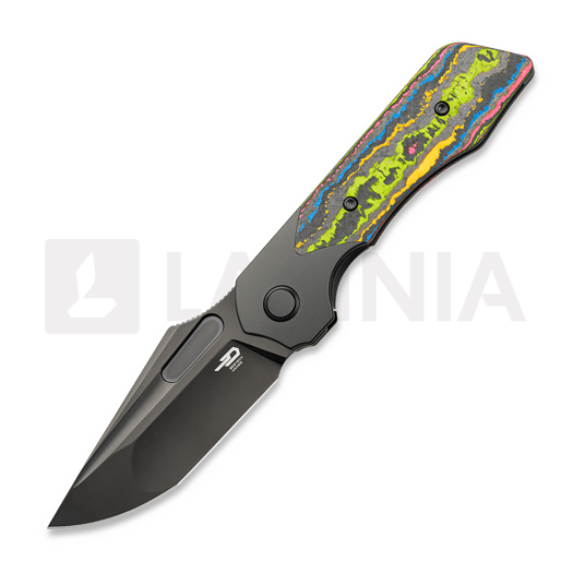 Navalha Bestech Dactyl - DLC - 80S-2 Camo Carbon