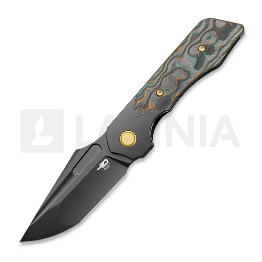 Navalha Bestech Dactyl - PVD - Shipwreck Camo Carbon