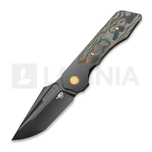 Navalha Bestech Dactyl - PVD - Shipwreck Camo Carbon