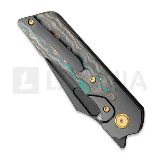 Navalha Bestech Dactyl - PVD - Shipwreck Camo Carbon