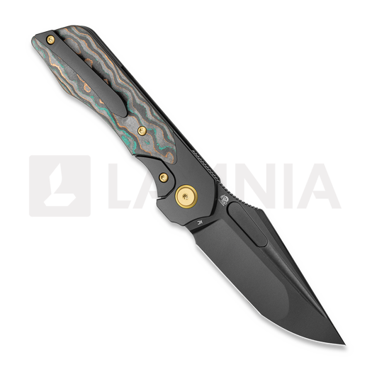 Navalha Bestech Dactyl - PVD - Shipwreck Camo Carbon