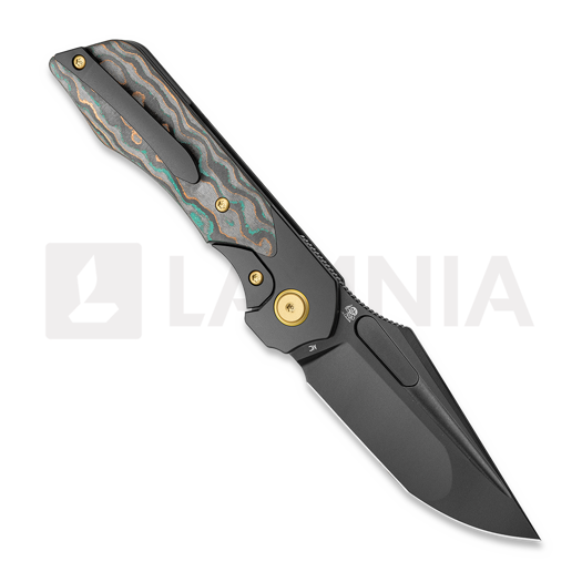 Navalha Bestech Dactyl - PVD - Shipwreck Camo Carbon