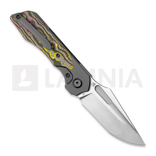 Navalha Bestech Dactyl - Satin - FloParty Camo Carbon