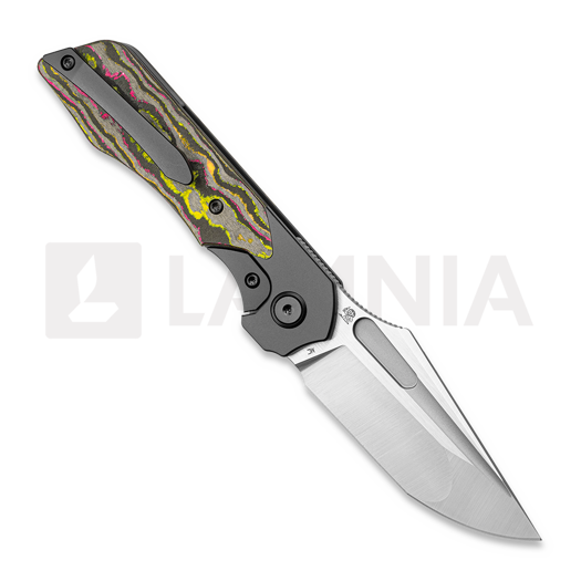 Navalha Bestech Dactyl - Satin - FloParty Camo Carbon