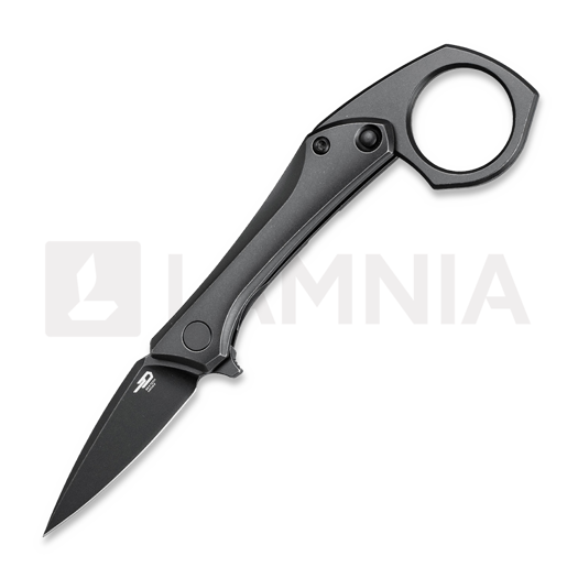 Nóż składany Bestech Duci - Blackwash - Titanium, czarny