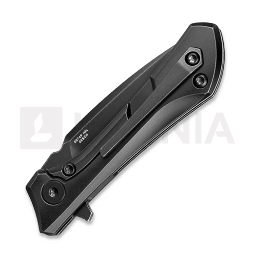 Bestech Duci - Blackwash - Titanium sulankstomas peilis, juoda