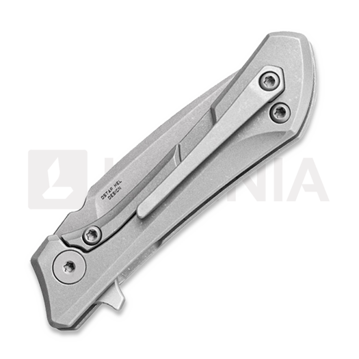 Bestech Duci - Darkwash - Titanium sulankstomas peilis, pilka