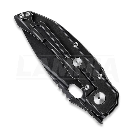 Bestech Exploit - Blackwash - Titanium k&auml;&auml;nt&ouml;veitsi, musta