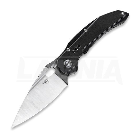 Couteau pliant Bestech Exploit - Satin - Titanium, noir