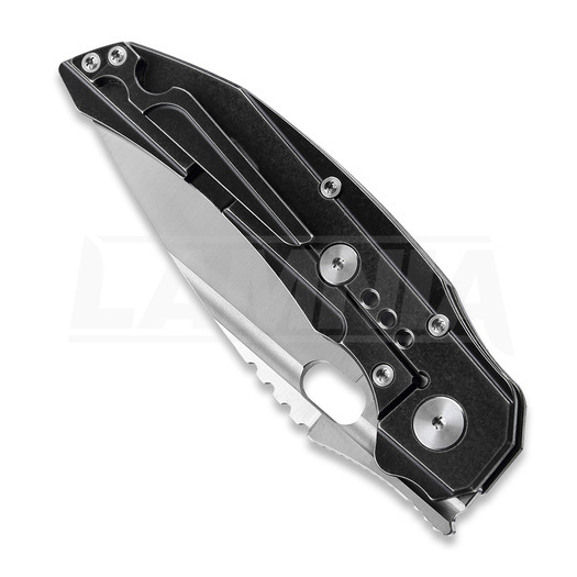 Coltello pieghevole Bestech Exploit - Satin - Titanium, nero
