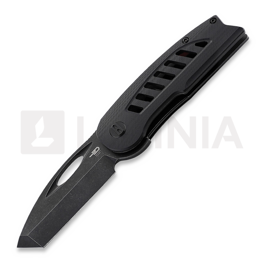 Bestech Explorer - Blackwash - G10 折叠刀, 黑色