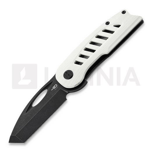 Couteau pliant Bestech Explorer - Blackwash - G10, blanc