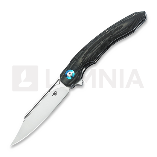 Bestech Fanga - Satin - G10 + CF foldekniv, beige