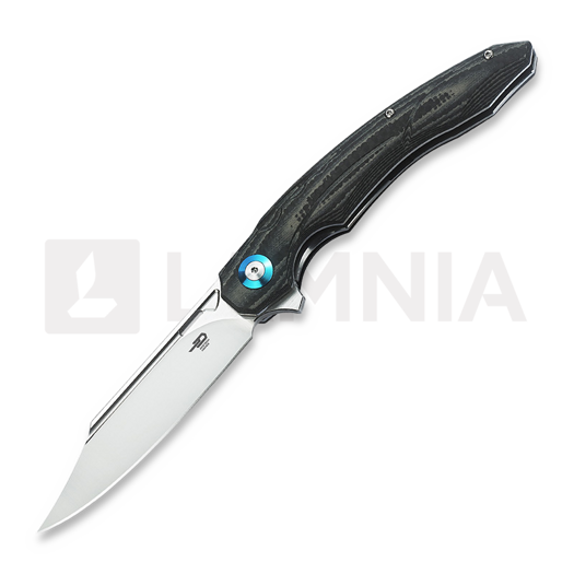 Nóż składany Bestech Fanga - Satin - G10 + CF, beige
