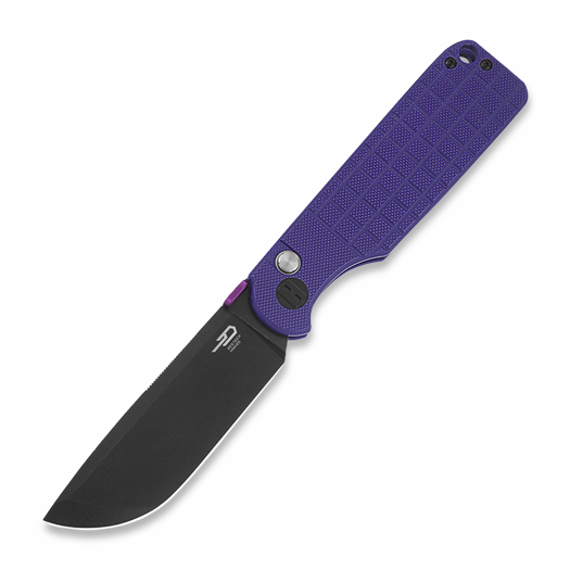 Bestech Glok - Blackwash - G10, purpurowa