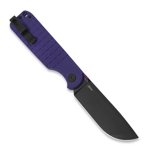Bestech Glok - Blackwash - G10, violetinė