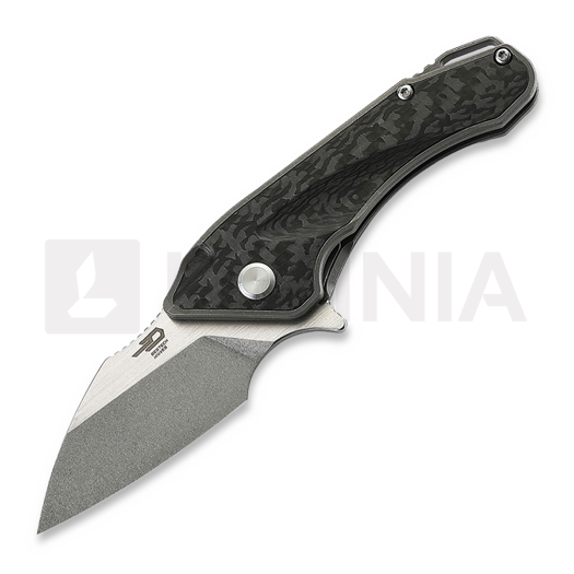 Skladací nôž Bestech Goblin - Satin + Stonewash - CF